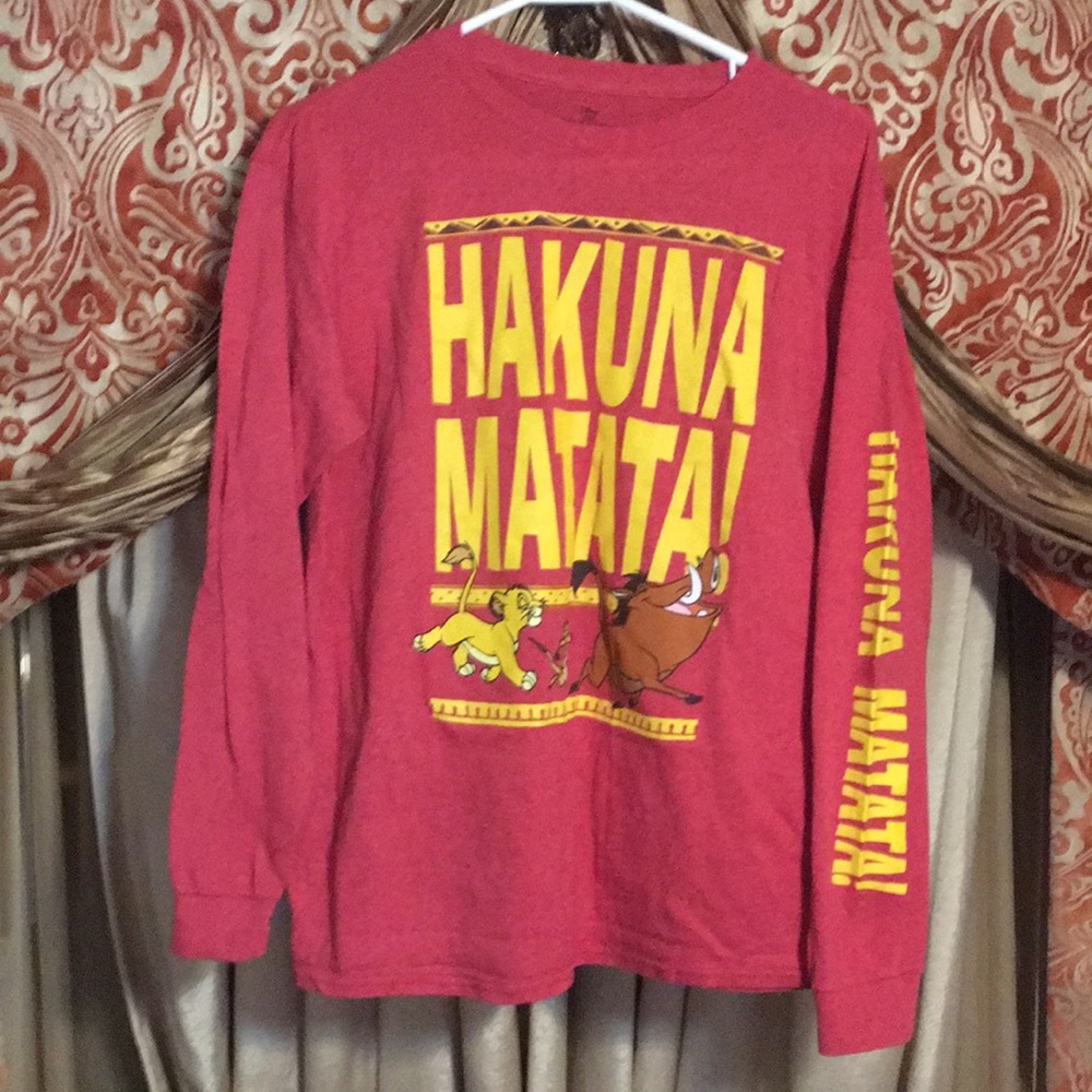 Disney The Lion King long sleeve tee shirt